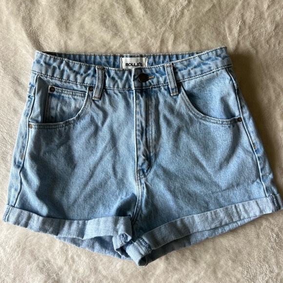 ROLLA’s Dusters High Rise Slim Shorts - Picture 1 of 3